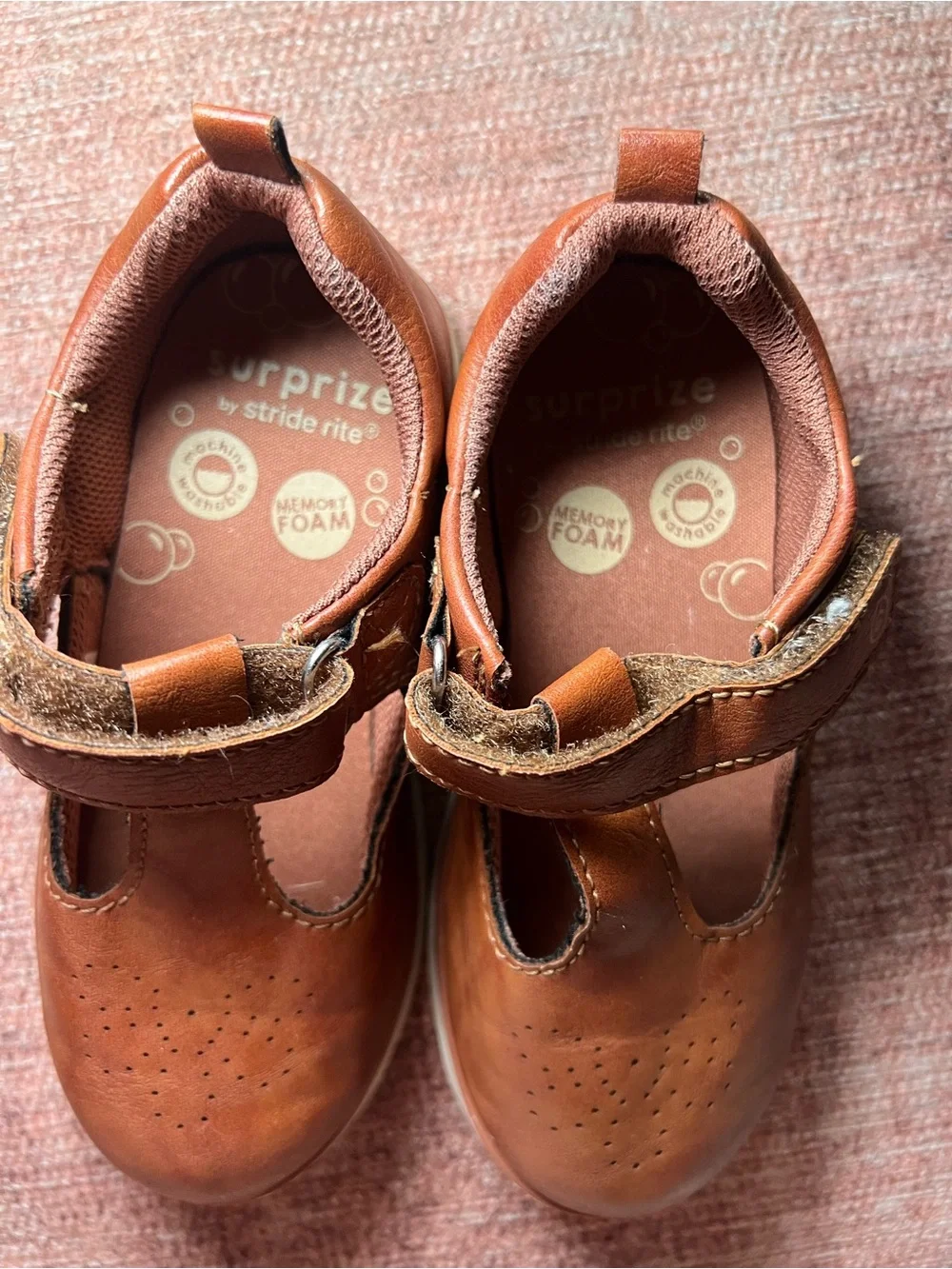 Stride Rite Brown Mary Jane Kids Size 9 Shoes Comfortable Betty Sue